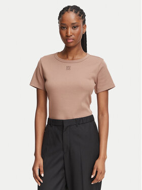 HUGO HUGO Camiseta Deloris 50512002 Caqui Regular Fit