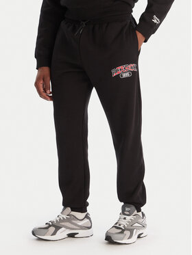 Reebok Reebok Παντελόνι φόρμας Walker RK25149CCM Μαύρο Regular Fit
