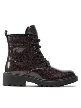 Geox Schnürstiefeletten Geox J Casey G.G J9420G 000KC C1014 S Grau
