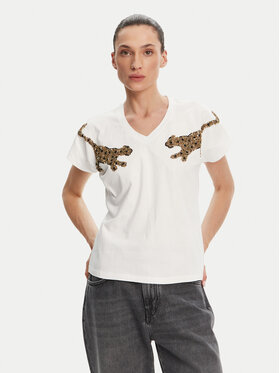 LOLA CASADEMUNT LOLA CASADEMUNT Футболка MS2515018 Білий Relaxed Fit