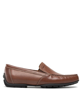 Geox Mokasíny Geox U Moner V U1144V 00039 C6010 Hnědá