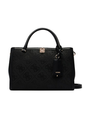 Guess Дамска чанта Guess Audrey Logo HWJG97 55070 Черен