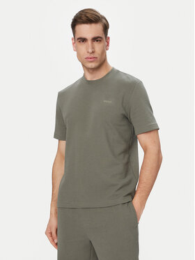 HUGO HUGO Camiseta Austin 50532011 Verde oscuro Regular Fit