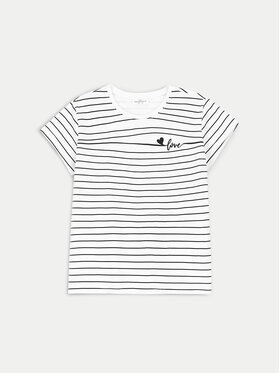 Coccodrillo Coccodrillo T-Shirt ZC4143213VGA Λευκό Regular Fit