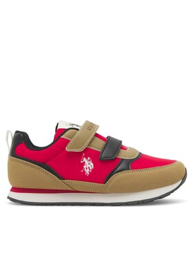 U.S. Polo Assn. Sneakersy U.S. Polo Assn. NOBIK012A Červená