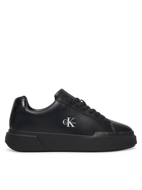 Calvin Klein Sneakers Calvin Klein Chunky Cups Laceup Lth Bt Croc HW0HW03223 Negru