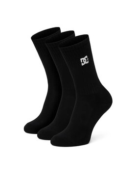 DC Shoes Hosszú zoknik DC Shoes CEO_AS_DC_01W_AW26 (3-PACK) Fekete