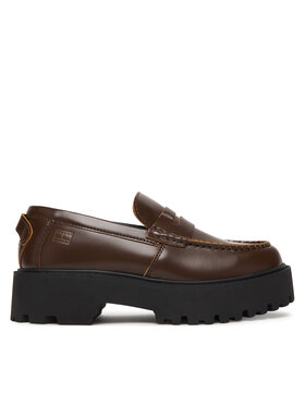 Tommy Jeans Loaferai Tommy Jeans Archive '01 Leather Loafer EN0EN03022 Ruda