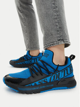 Versace Jeans Couture Снікерcи Versace Jeans Couture 80YA3SA3 Голубий