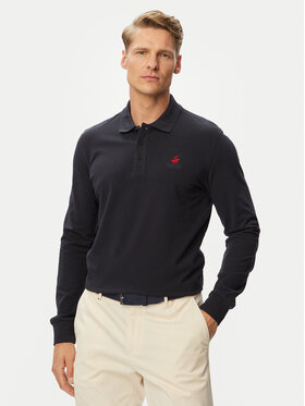 Beverly Hills Polo Club Beverly Hills Polo Club Поло P-SS26M-P424125 Cиній Regular Fit