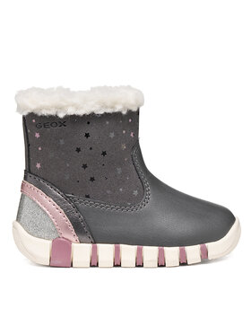 Geox Cizme Geox B Iupidoo Girl B5658A 0DHBC C0710 Gri închis