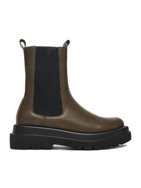 DeeZee Jātnieku stila puszābaki DeeZee 7223-1-OLIVE Zaļš