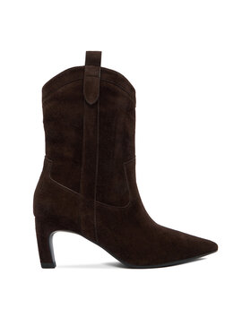 GINO ROSSI Polokozačky GINO ROSSI EO-ZARA-LT2546 Hnědá