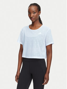 adidas adidas Футболка Strength Essentials Workout Boxy Mesh KT3828 Білий Relaxed Fit