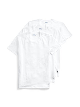 Polo Ralph Lauren Polo Ralph Lauren Комплект футболок Classic Crew 714830304003 Білий Regular Fit
