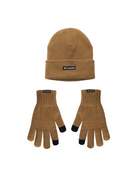 Columbia Sapka és kesztyű szett Columbia CSC 2180791 Világosbarna
