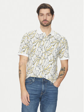 Jack & Jones Jack & Jones Поло Split 12272985 Білий Regular Fit