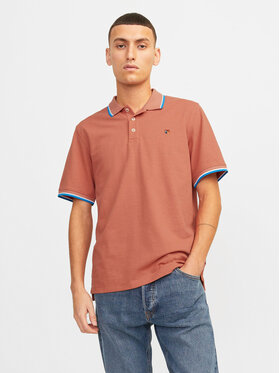 Jack & Jones Jack & Jones Поло Bluwin 12169064 Оранжевий Regular Fit