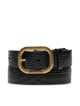 GINO ROSSI Dámský pásek Gino Rossi BLYL23003 Černá