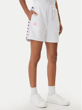 Kappa Kappa Спортивні шорти Banda Ivissa 361R6NW Білий Regular Fit