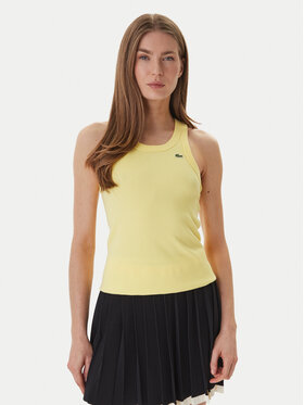 Lacoste Lacoste Top TF5388 Amarillo Slim Fit