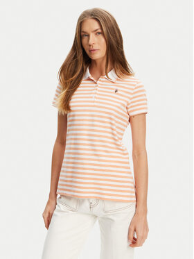 U.S. Polo Assn. U.S. Polo Assn. Поло WUP1310 Оранжевий Regular Fit