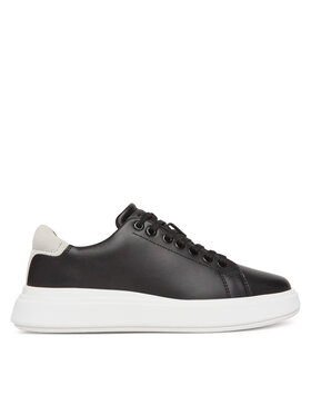 Calvin Klein Snīkeri Calvin Klein Cupsole Lace Up - Suede Bt HW0HW02404 Melns