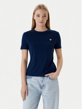 Guess Guess Camiseta V6RI17 KD741 Azul marino Regular Fit