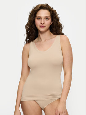 Triumph Triumph Топ Sense Of Modal 10224796 Бежевий Slim Fit