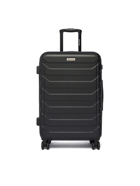 GINO ROSSI Vidējs koferis GINO ROSSI C-GIN-M-001-05-BLACK Melns