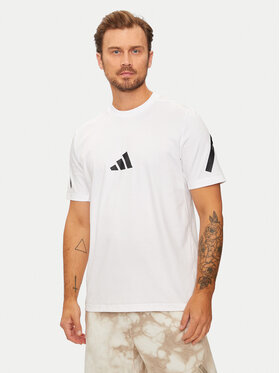 adidas adidas Футболка Z.N.E. JE3078 Білий Regular Fit