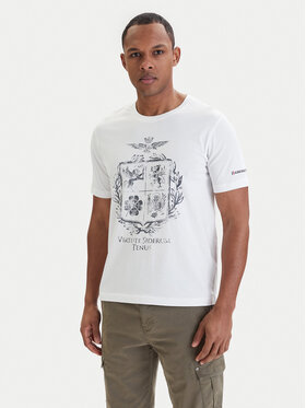 Aeronautica Militare Aeronautica Militare Camiseta 261TS2540UJ00727 Blanco Regular Fit