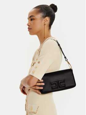 Elisabetta Franchi Ročna torba Elisabetta Franchi BS-82N-47E2-V560 Črna