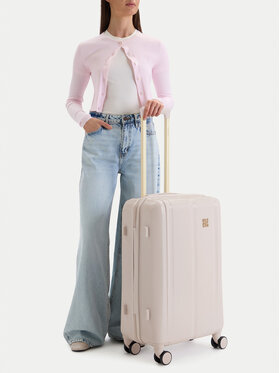 Nine West Střední kufr Nine West CEO-NW-M-004-09 PINK Světle růžová