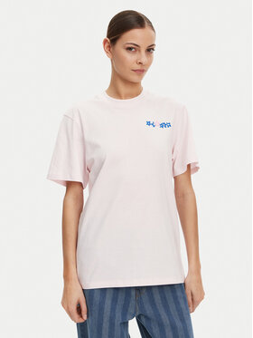 HUGO HUGO Футболка Vintage Tee 50537239 Світло-рожевий Relaxed Fit