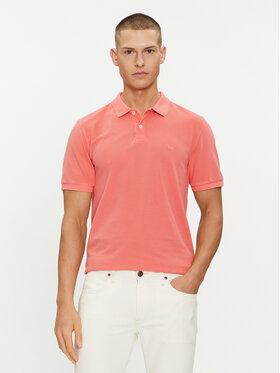 Lee Lee Поло 112349955 Червоний Regular Fit