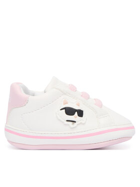 KARL LAGERFELD Polobotky KARL LAGERFELD Z30993 Bílá