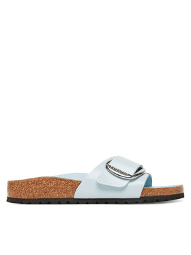 Birkenstock Iešļūcenes Birkenstock Madrid Big Buckle Hex 1030364 Gaiši zils