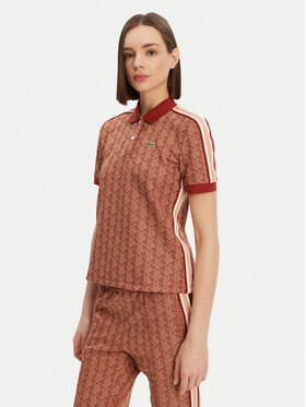 Lacoste Lacoste Polo DF3364 Smeđa Slim Fit