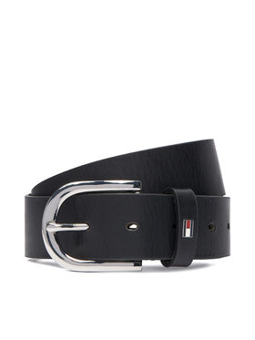 Tommy Hilfiger Ženski remen Tommy Hilfiger New Danny Belt WW0WW11590 Crna
