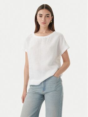 Marella Marella T-Shirt Emme by Marella Geyser 2615111132 Λευκό Regular Fit