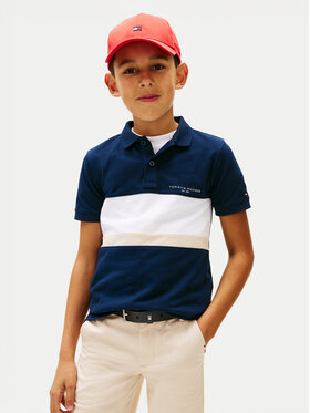 Tommy Hilfiger Tommy Hilfiger Polo KB0KB10383 Azul marino Regular Fit