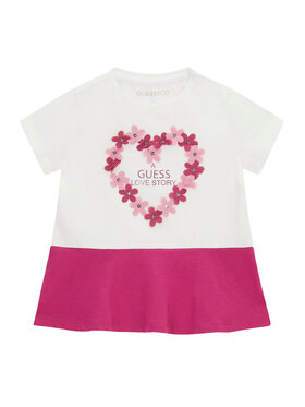 Guess Guess Футболка K6GI20 K6YW4 Білий Regular Fit