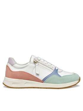 Geox Sneakersy Geox D Bulmya D36NQB 01122 C1548 Biela