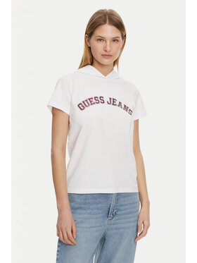 Guess Jeans Guess Jeans Футболка W5GP28 J1314 Білий Regular Fit