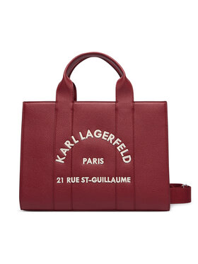 KARL LAGERFELD Kabelka KARL LAGERFELD B1W30041 Bordó
