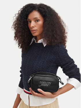 Tommy Jeans Torebka Tommy Jeans Tjw Bold Script Camera Bag AW0AW19053 Czarny