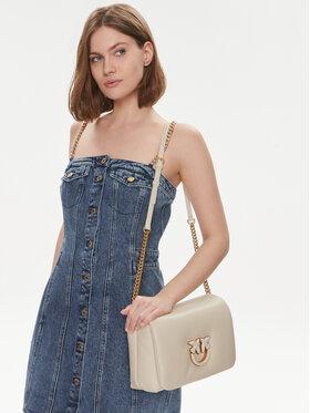 PINKO Сумка PINKO Love Click Puff Classic PE 24 PLTT 101585 A10F Кремовий