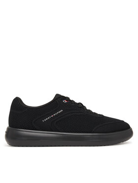 Tommy Hilfiger Snīkeri Tommy Hilfiger Th Modern Lightcup Knit FM0FM05886 Melns
