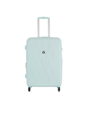 Semi Line Stredný kufor Semi Line T5927-2 Tyrkysová